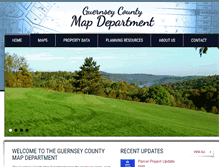 Tablet Screenshot of guernseycountymaps.org